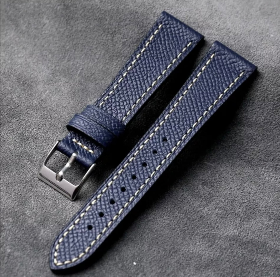 Palm Pattern Leather Strap