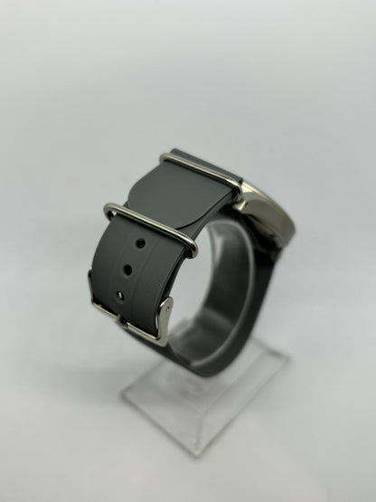 Rubber Nato Black Top Watch